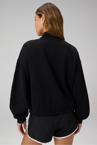 COZY FLEECE RELAXED HALF ZIP