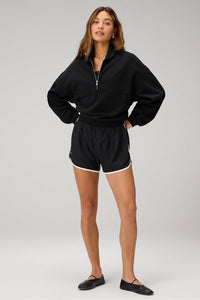 COZY FLEECE RELAXED HALF ZIP