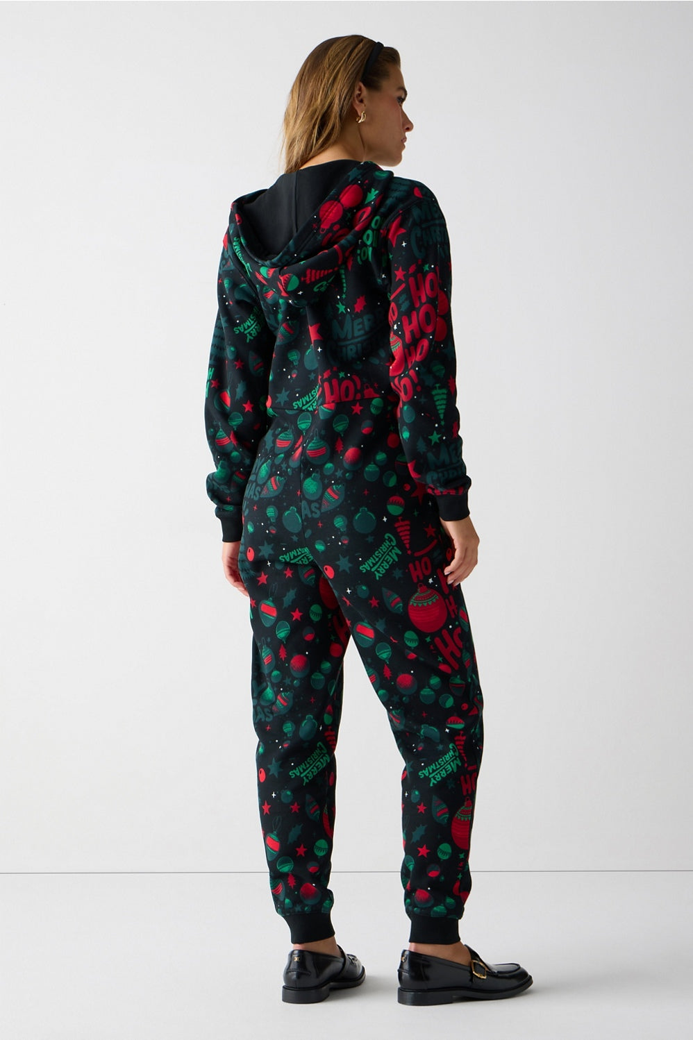 COZY FLEECE HOODED ONESIE