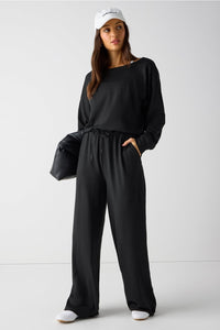 CLOUD JERSEY OFF SHOULDER ONESIE