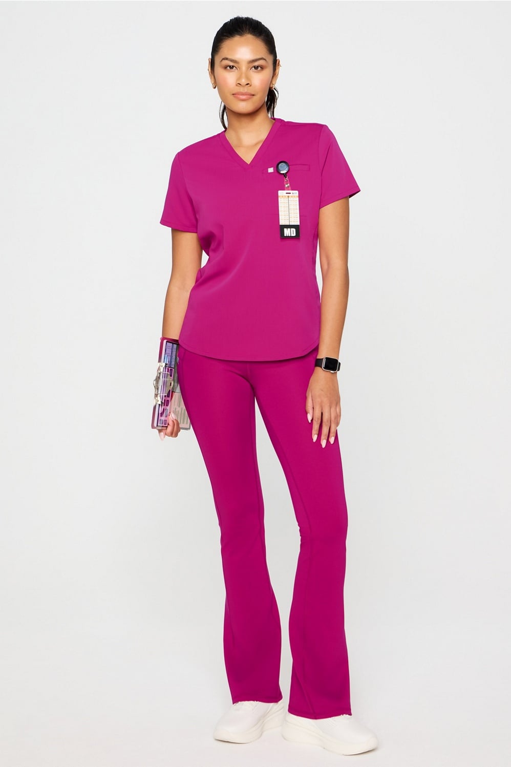 StretchTech Kick Flare Scrub Pant
