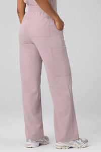 HIGH-RISE WIDE LEG SCRUB PANT