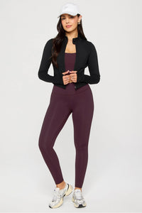 HIGH-WAISTED SOLID POWERHOLD LEGGING