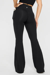 OASIS HIGH-WAISTED CROSSOVER FLARE