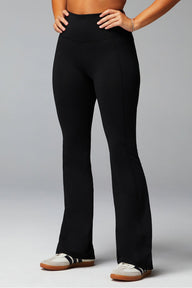 OASIS HIGH-WAIST KICK FLARE-SHORT