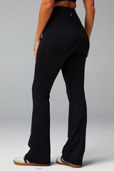 OASIS HIGH-WAIST KICK FLARE-SHORT