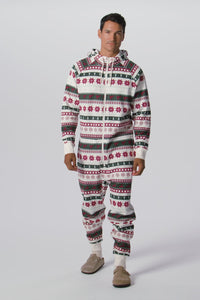 THE GO-TO FLEECE HOODED ONESIE