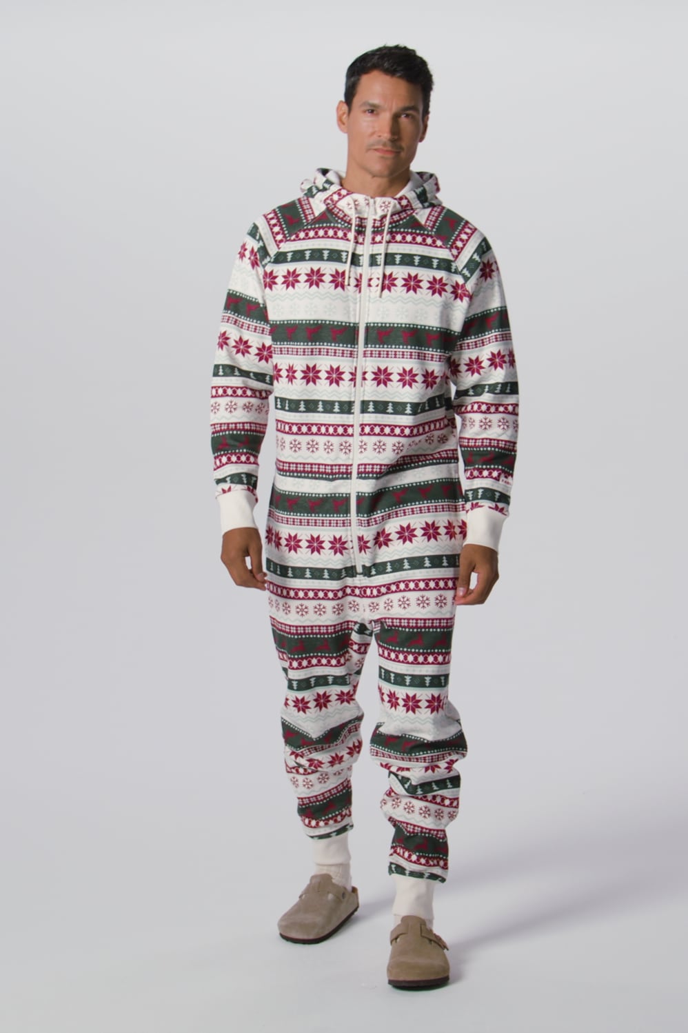 THE GO-TO FLEECE HOODED ONESIE