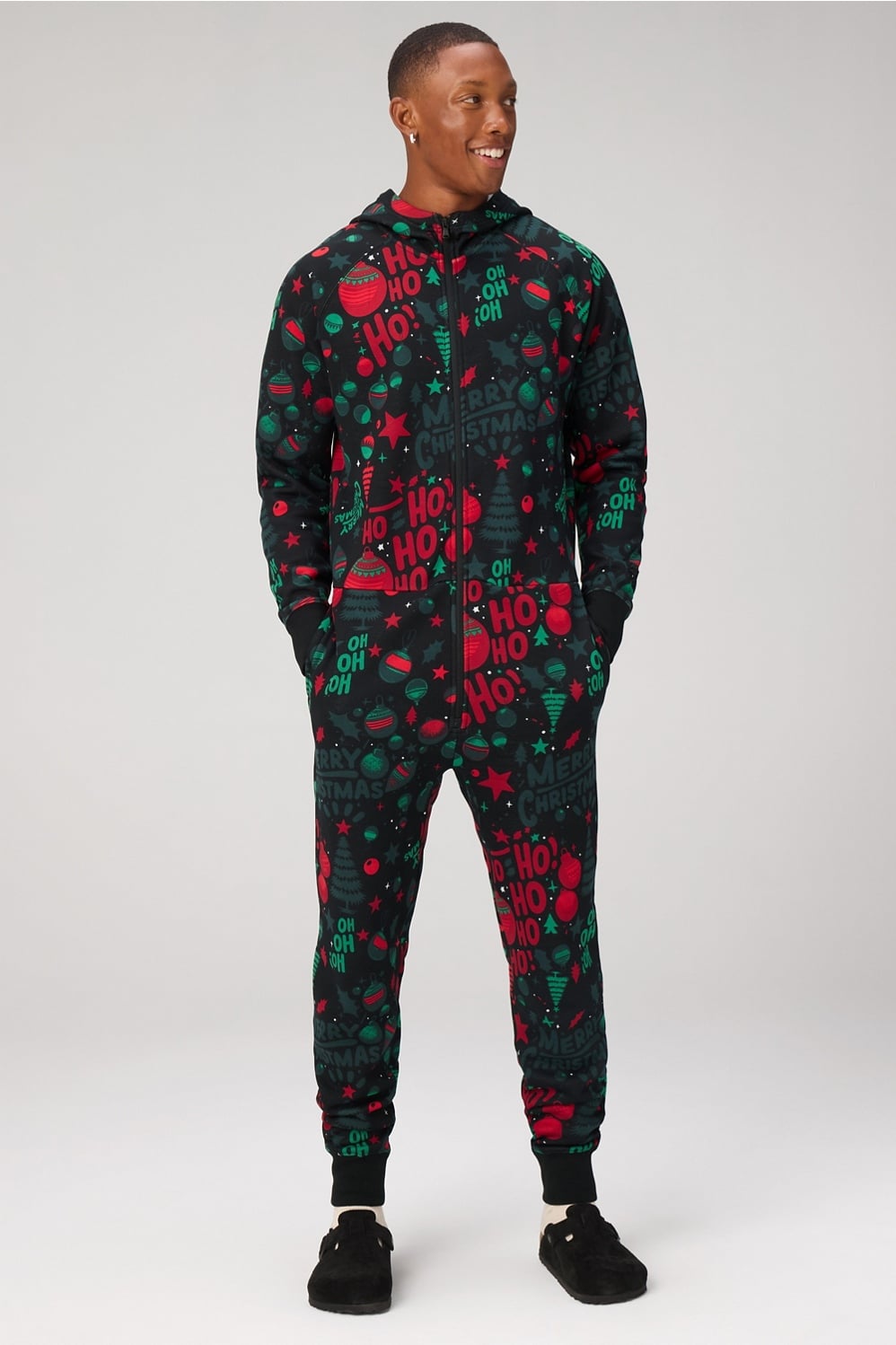 THE GO-TO FLEECE HOODED ONESIE