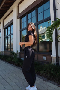 YEAR ROUND TERRY HIGH-WAISTED SWEATPANT - SHORT