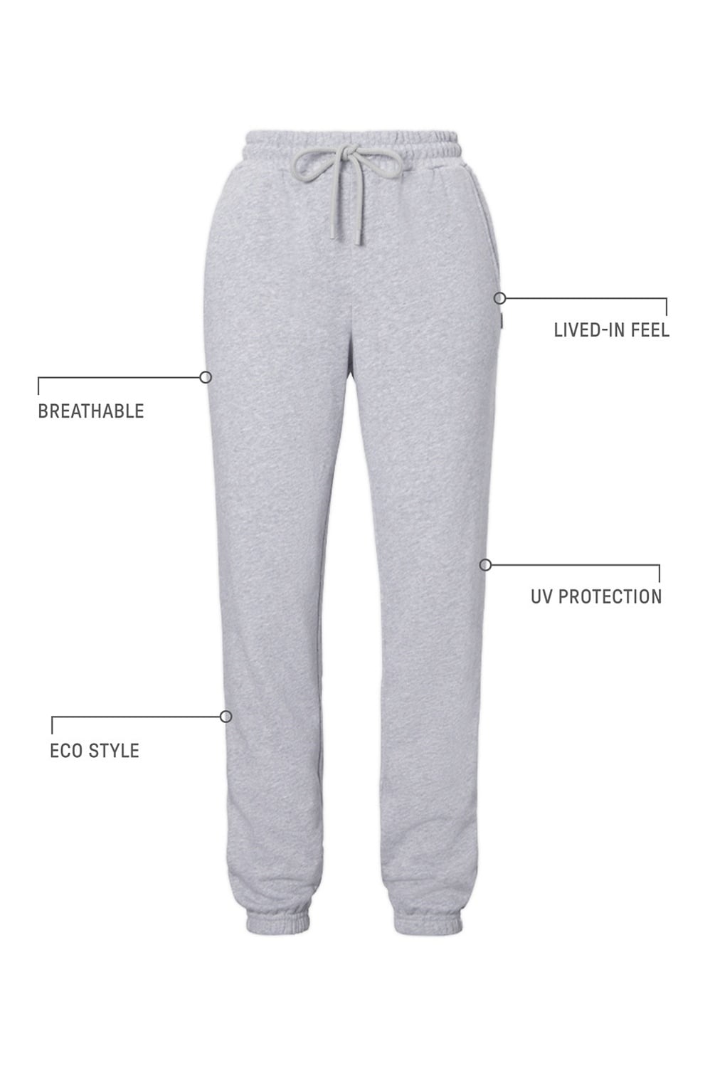 YEAR ROUND TERRY HIGH-WAISTED SWEATPANT - SHORT