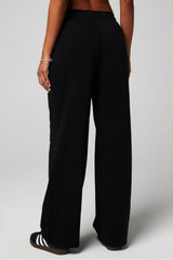 YEAR ROUND TERRY WIDE LEG SWEATPANT-SHORT