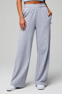 YEAR ROUND TERRY WIDE LEG SWEATPANT