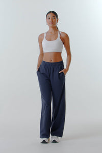 YEAR ROUND TERRY WIDE LEG SWEATPANT-SHORT