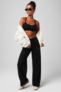 CLOUD JERSEY WIDE LEG PANT-SHORT