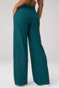 CLOUD JERSEY WIDE LEG PANT