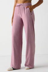 CLOUD JERSEY WIDE LEG PANT-SHORT