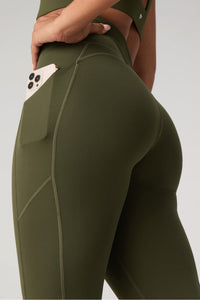 OASIS HIGH-WAISTED POCKETED KICK FLARE