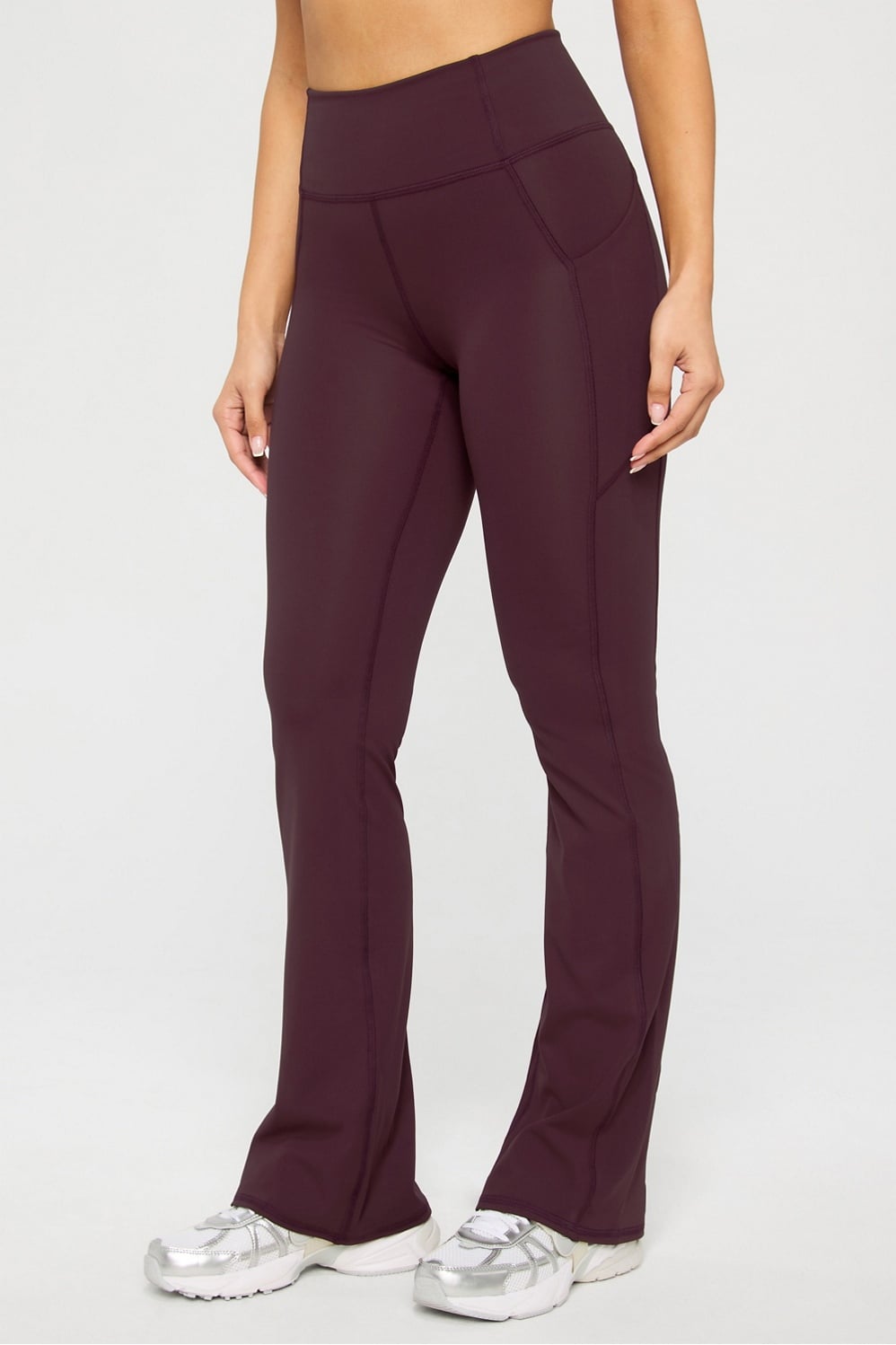 OASIS HIGH-WAISTED POCKETED KICK FLARE
