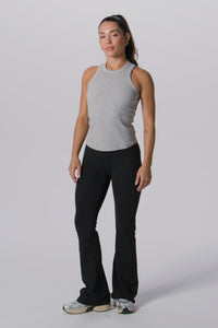 OASIS HIGH-WAISTED POCKETED KICK FLARE