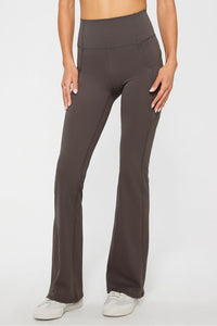 OASIS HIGH-WAISTED POCKETED KICK FLARE