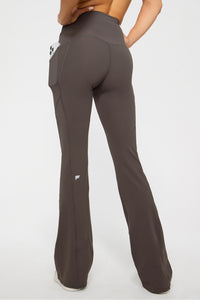 OASIS HIGH-WAISTED POCKETED KICK FLARE