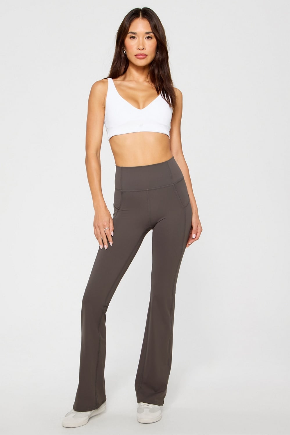 OASIS HIGH-WAISTED POCKETED KICK FLARE