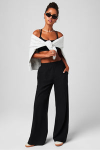DOWNTOWN WIDE LEG PANT - SHORT