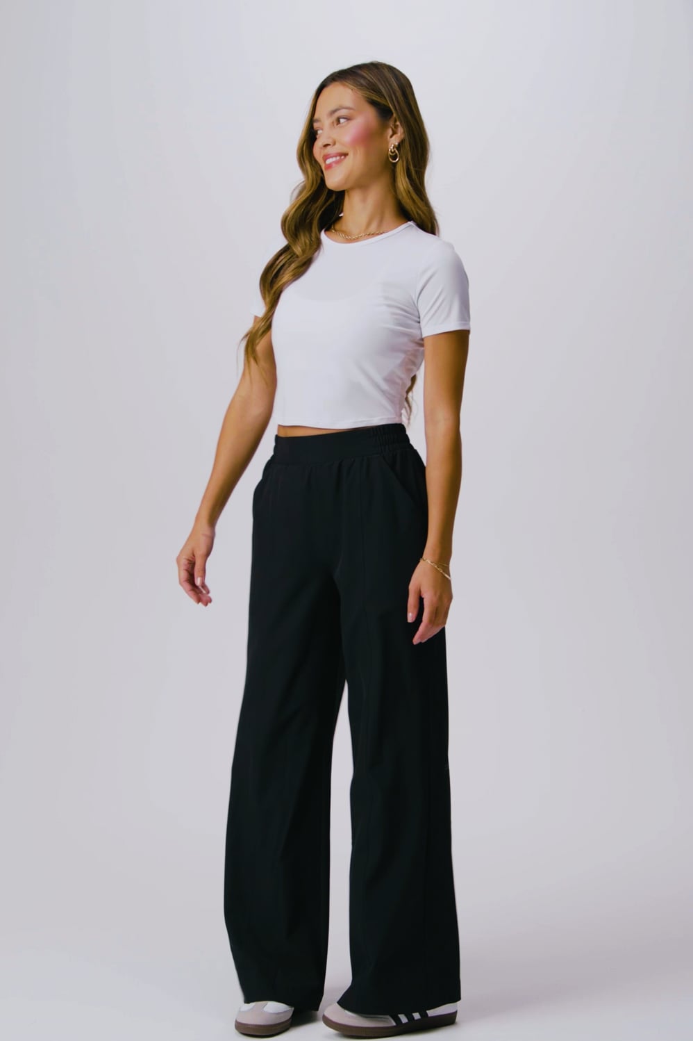 DOWNTOWN WIDE LEG PANT - SHORT