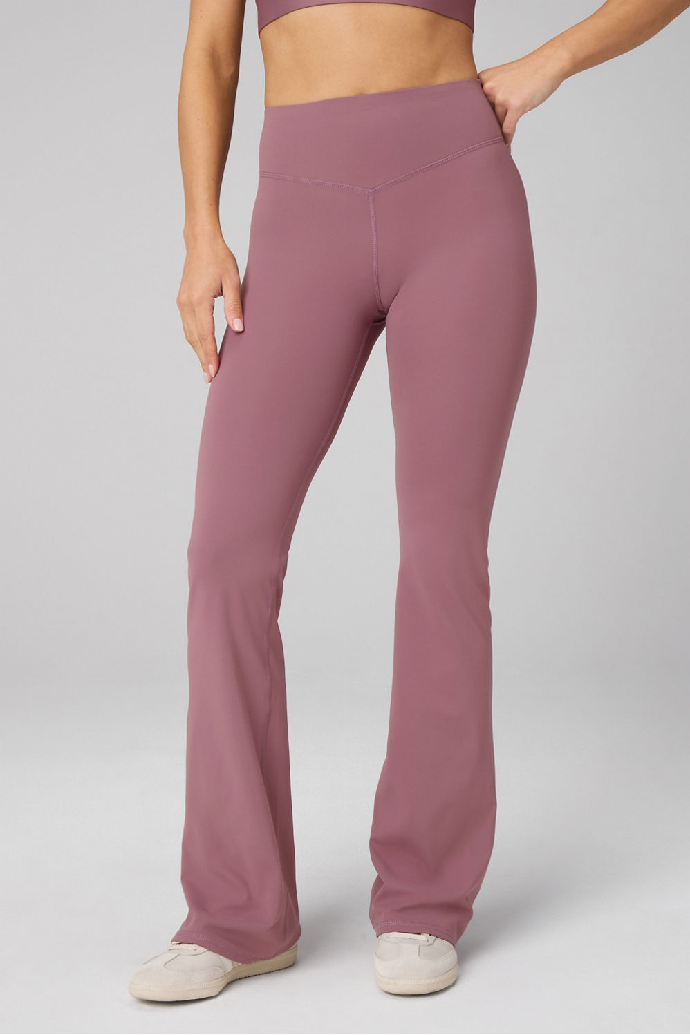 PURELUXE HIGH-WAISTED TLC KICK FLARE - SHORT