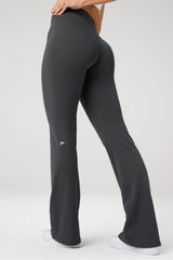 OASIS HIGH-WAISTED POCKETED KICK FLARE