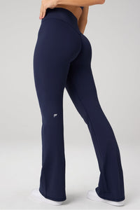 OASIS HIGH-WAISTED POCKETED KICK FLARE - SHORT