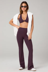 OASIS HIGH-WAISTED POCKETED KICK FLARE