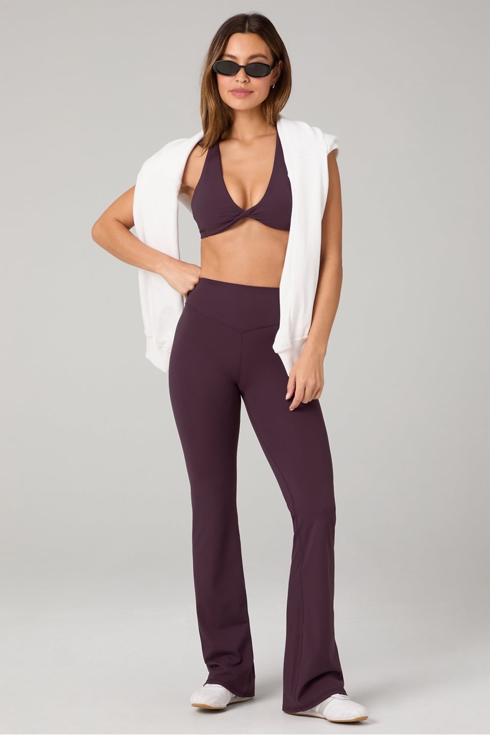 OASIS HIGH-WAISTED POCKETED KICK FLARE