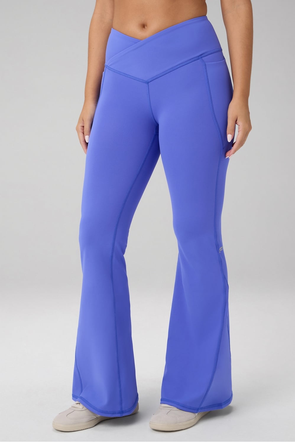 OASIS HIGH-WAISTED CROSSOVER FLARE