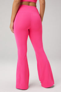 OASIS HIGH-WAISTED CROSSOVER FLARE - SHORT