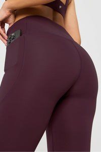 OASIS HIGH-WAISTED CROSSOVER FLARE - SHORT