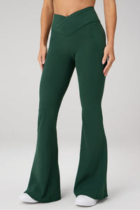 OASIS HIGH-WAISTED CROSSOVER FLARE