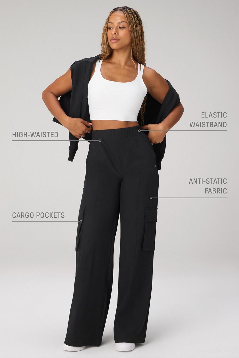 DOWNTOWN WIDE LEG CARGO PANT