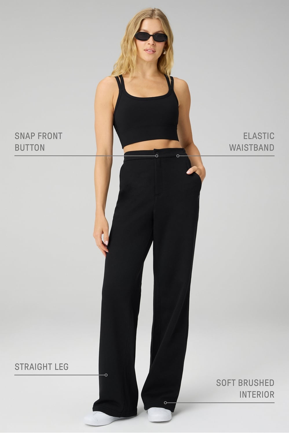 COZY FLEECE TROUSER-SHORT