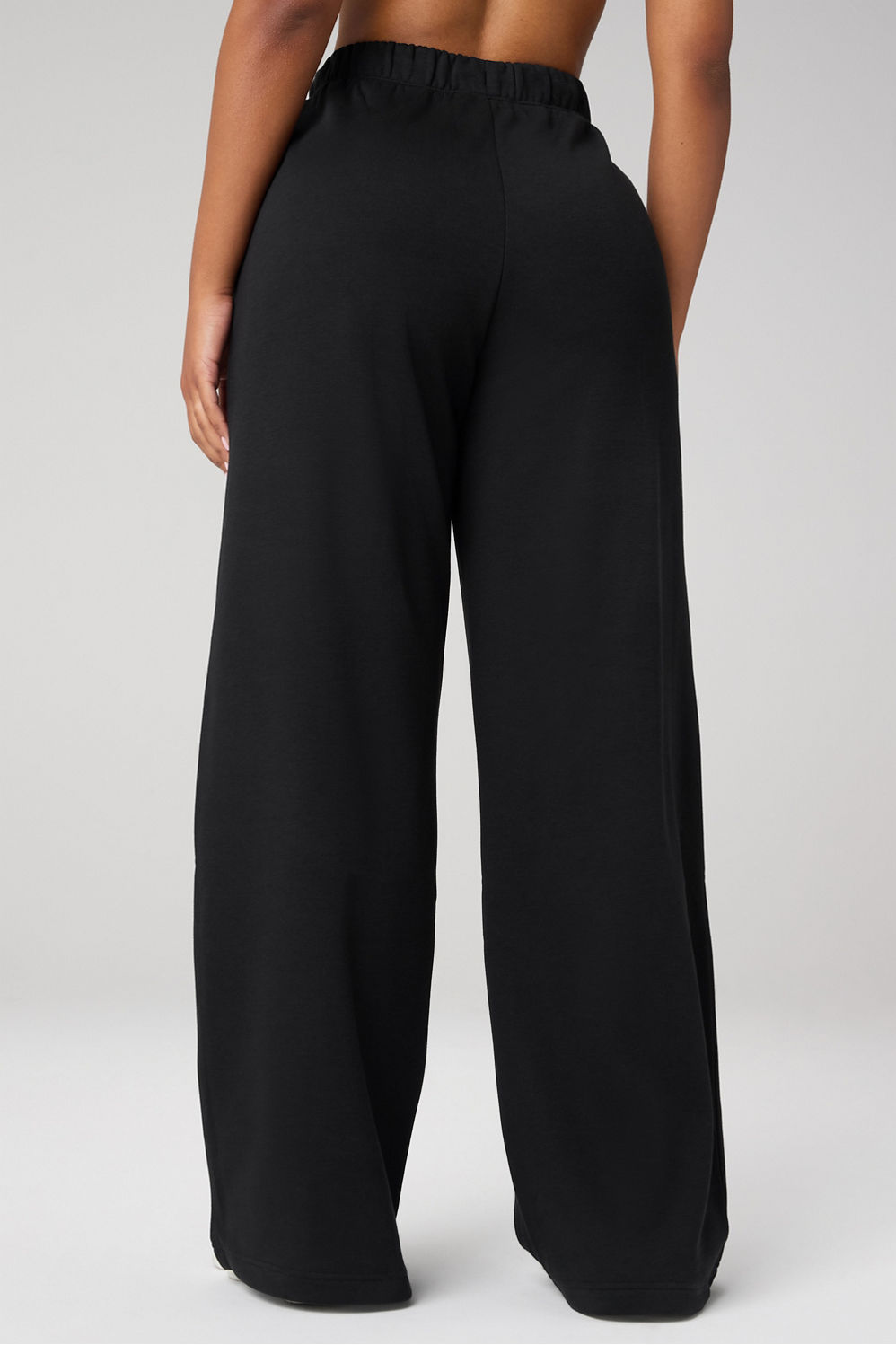 COZY FLEECE WIDE LEG SWEATPANT