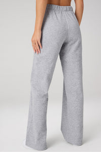 COZY FLEECE WIDE LEG SWEATPANT