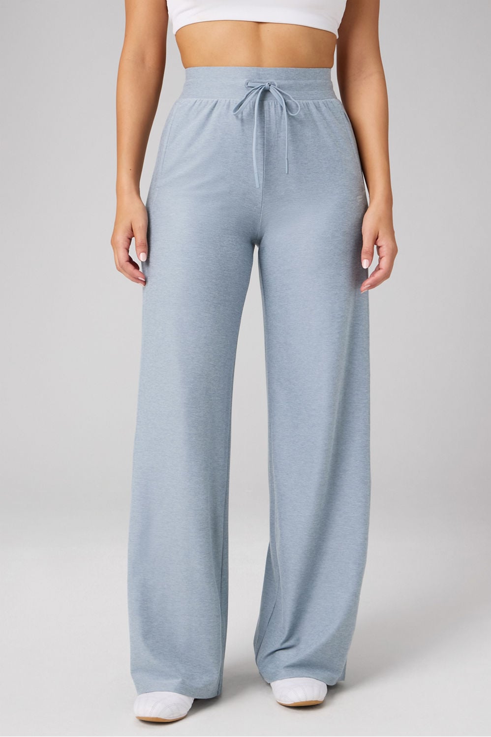 CLOUD JERSEY WIDE LEG PANT