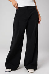 EVERYDAY WIDE LEG TROUSER - SHORT