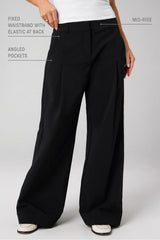 EVERYDAY WIDE LEG TROUSER - SHORT
