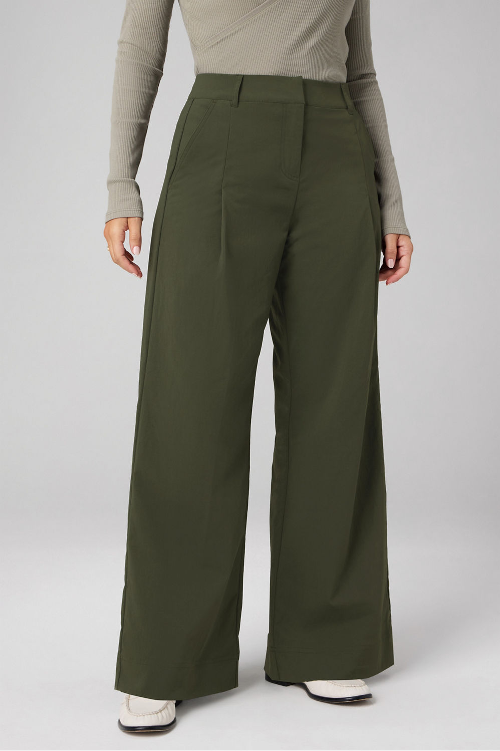 EVERYDAY WIDE LEG TROUSER - SHORT