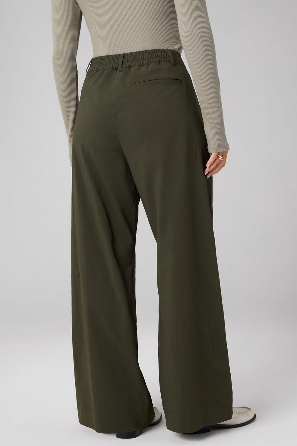 EVERYDAY WIDE LEG TROUSER - SHORT