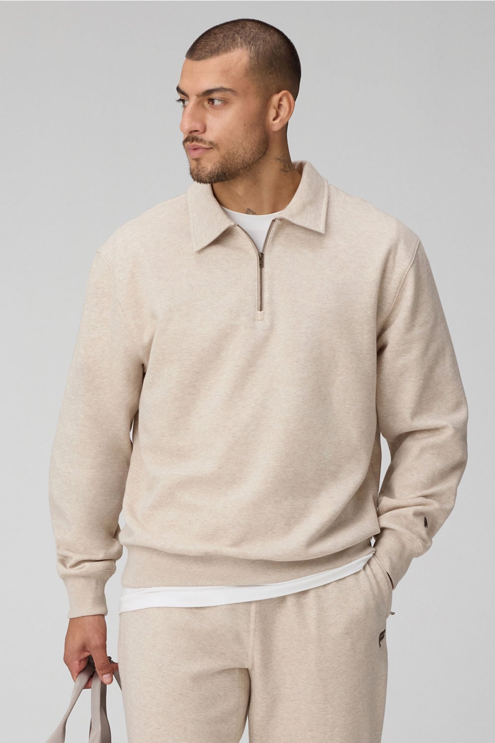 THE GO-TO QUARTER ZIP POLO
