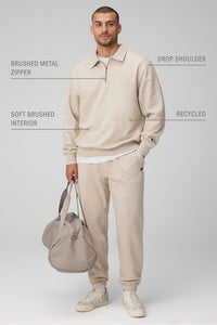 THE GO-TO QUARTER ZIP POLO