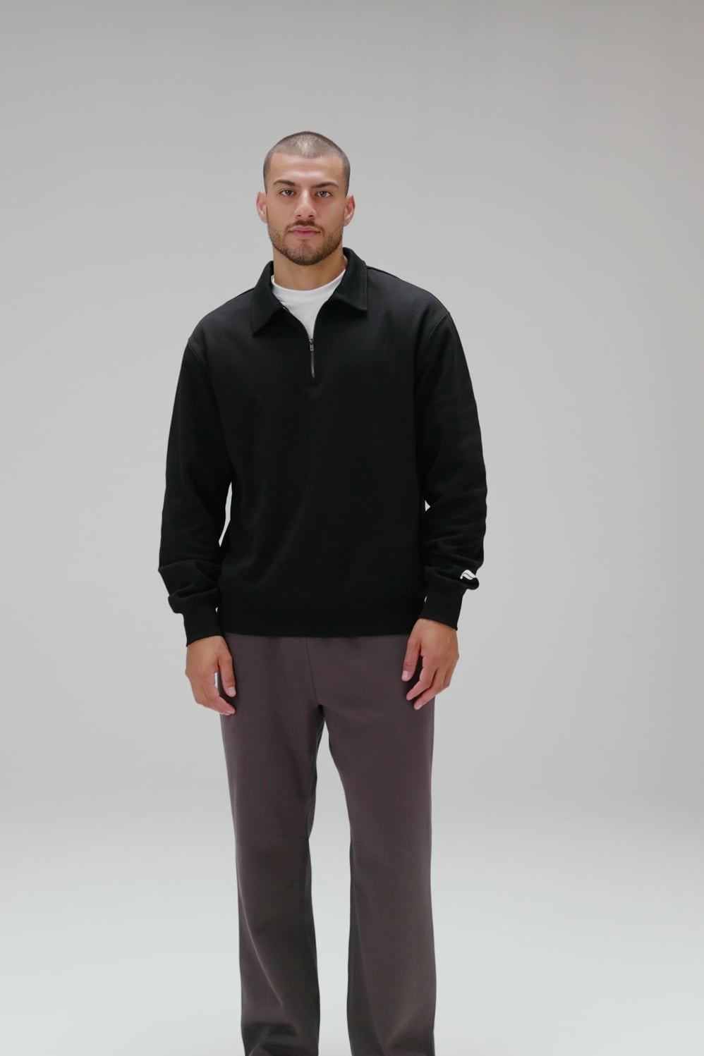 THE GO-TO QUARTER ZIP POLO